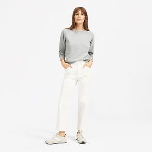Everlane Carpenter Pants White Size 8